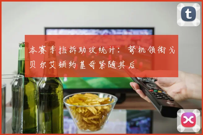 本赛季挡拆助攻统计：弩机领衔戈贝尔艾顿约基奇紧随其后